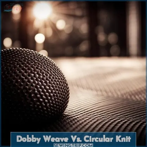 Dobby Weave Vs. Circular Knit