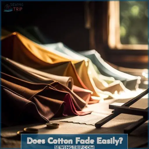 Does Cotton Fade Easily