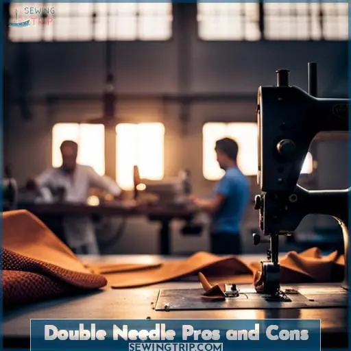 Double Needle Pros and Cons