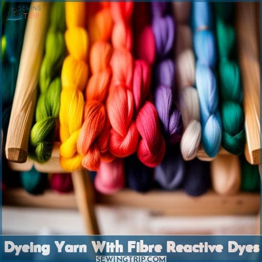 Dyeing Yarn With Fibre Reactive Dyes