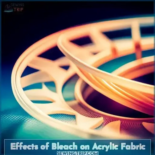 Effects of Bleach on Acrylic Fabric