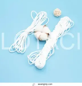 Elastic Bands for Sewing White