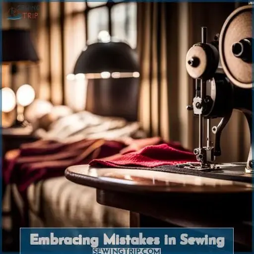 Embracing Mistakes in Sewing