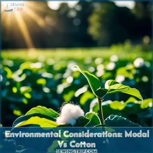 Environmental Considerations: Modal Vs Cotton