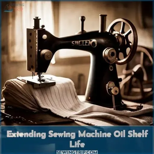 Extending Sewing Machine Oil Shelf Life