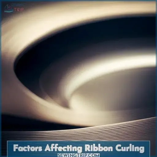 Factors Affecting Ribbon Curling