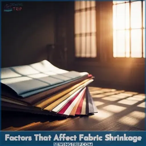 Factors That Affect Fabric Shrinkage