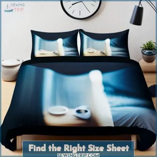 Find the Right Size Sheet