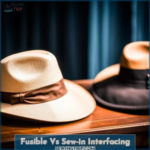 Fusible Vs Sew-in Interfacing