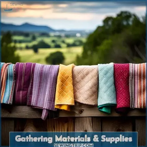 Gathering Materials & Supplies