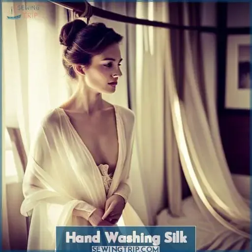 Hand Washing Silk