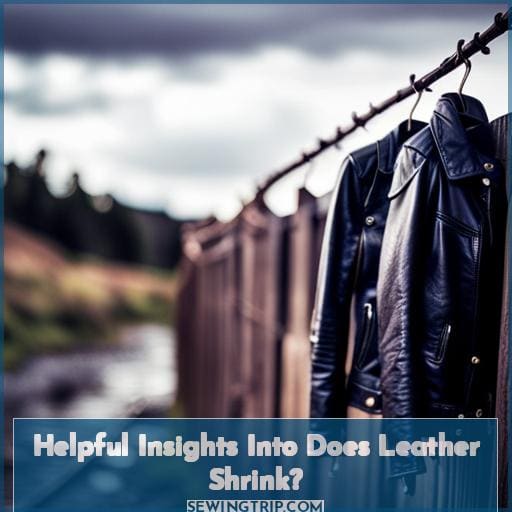 Helpful Insights Into Does Leather Shrink