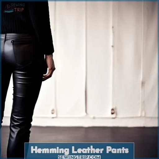 Hemming Leather Pants