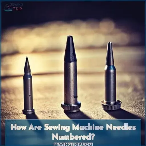How Are Sewing Machine Needles Numbered