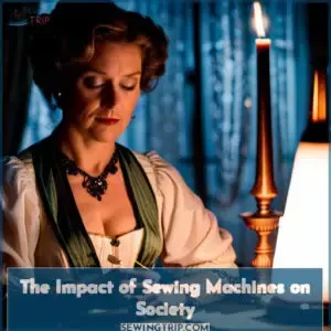 how did sewing impact society