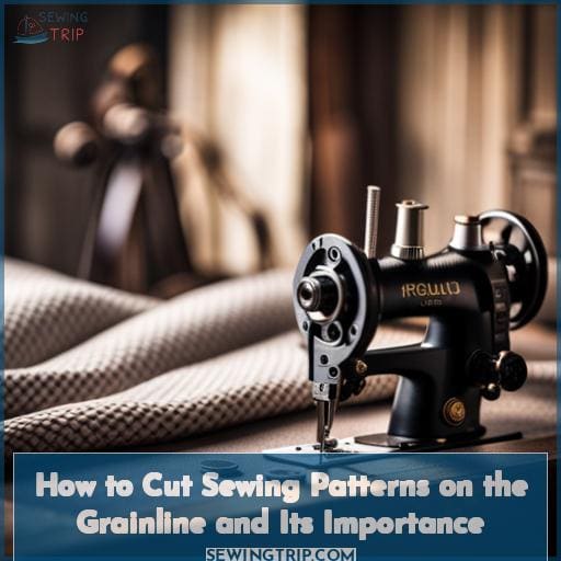 How to Cut Sewing Patterns on the Grainline and Its Importance