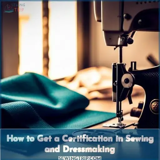 How to Get a Certification in Sewing and Dressmaking