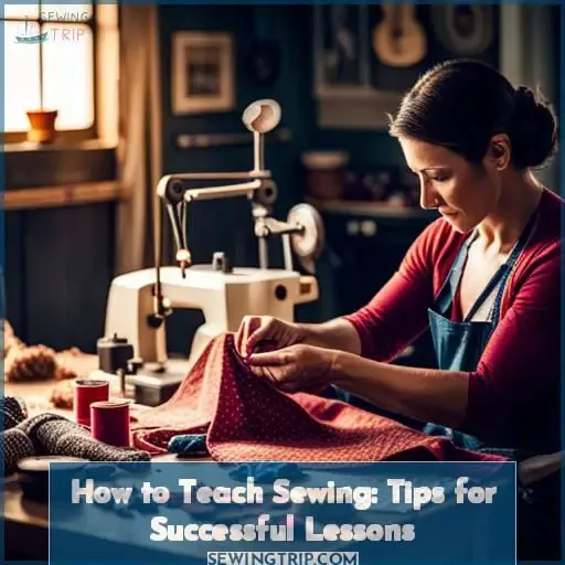 how to give sewing lessons