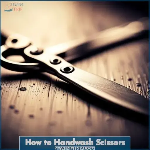 How to Handwash Scissors