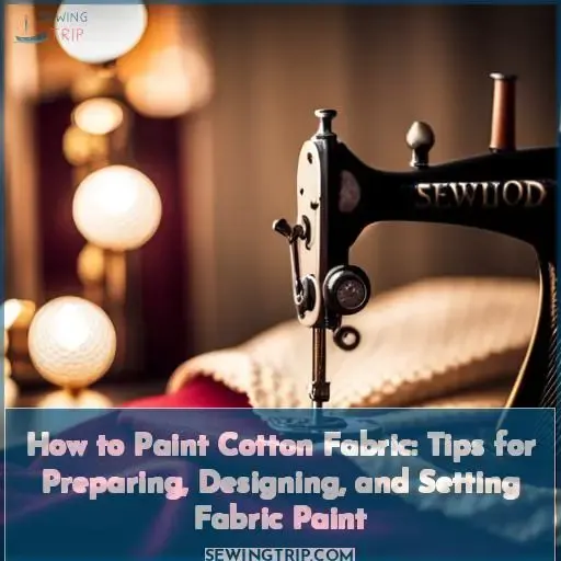 how to paint cotton fabric