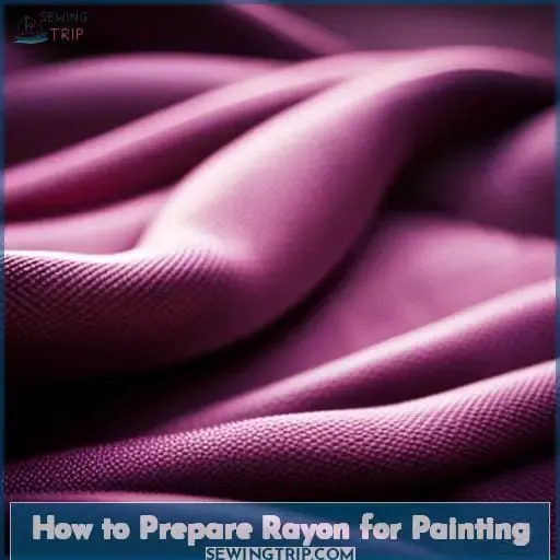 How to Prepare Rayon for Painting
