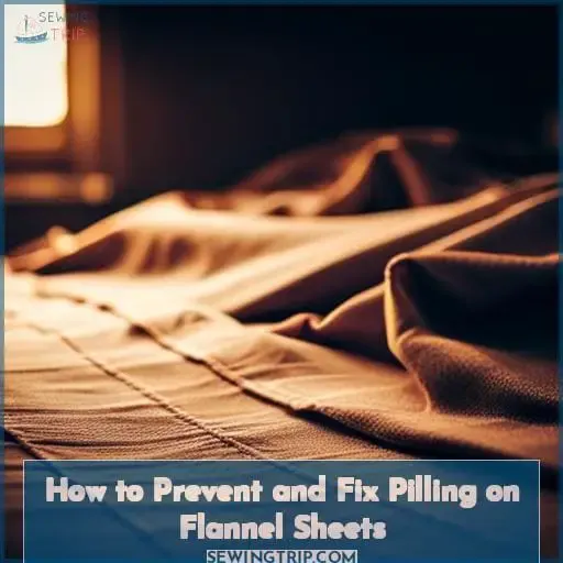 How to Prevent and Fix Pilling on Flannel Sheets