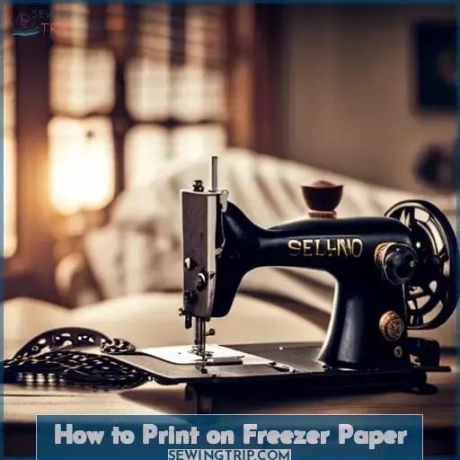How to Print on Freezer Paper