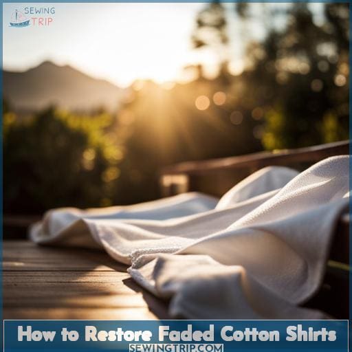 How to Restore Faded Cotton Shirts