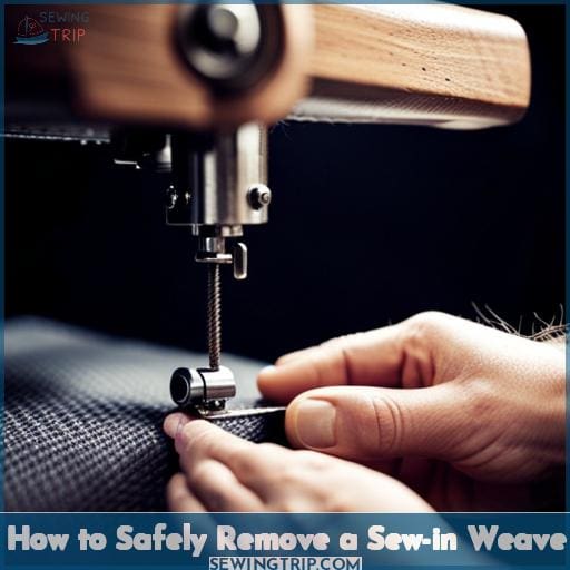 How to Safely Remove a Sew-in Weave