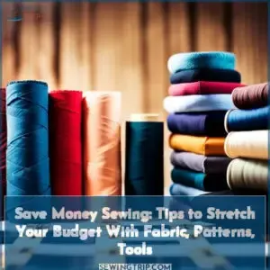 how to save money on sew