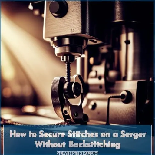 How to Secure Stitches on a Serger Without Backstitching