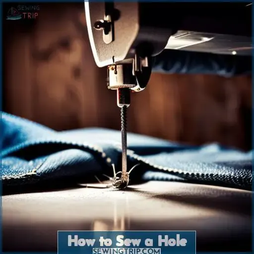 How to Sew a Hole