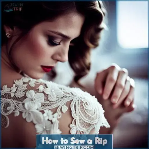 How to Sew a Rip