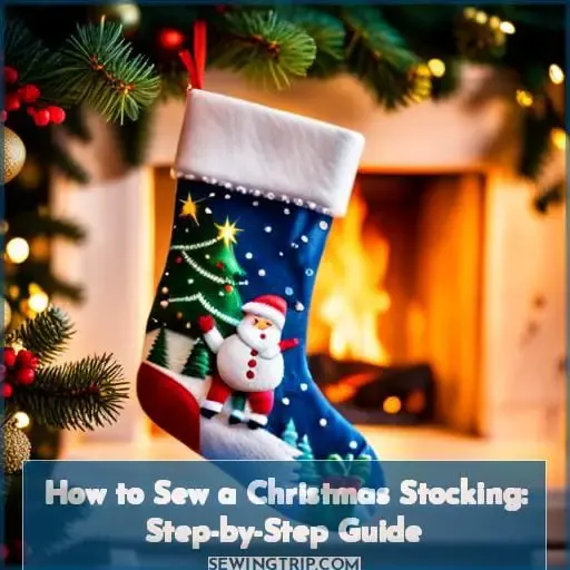 how to sew a stocking for christmas