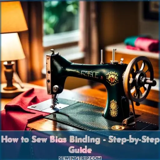 how to sew bias binding