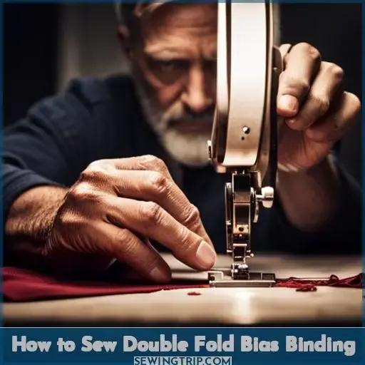 How to Sew Double Fold Bias Binding