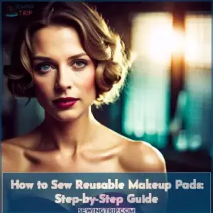 how to sew reusable makeup pads