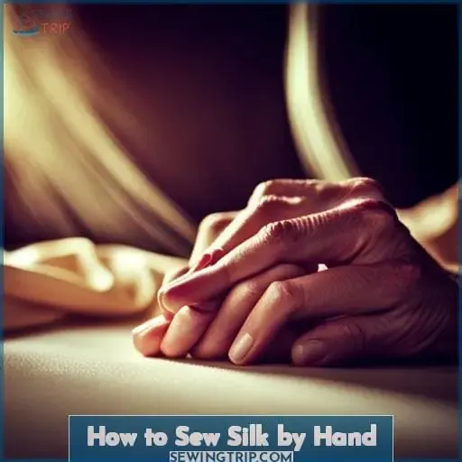 How to Sew Silk by Hand