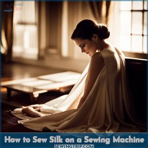 How to Sew Silk on a Sewing Machine