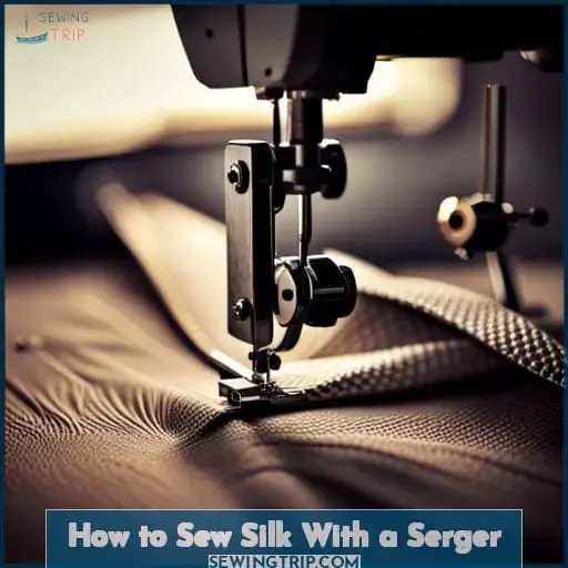 How to Sew Silk With a Serger