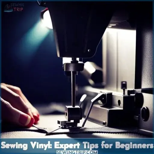 how to sew vinyl