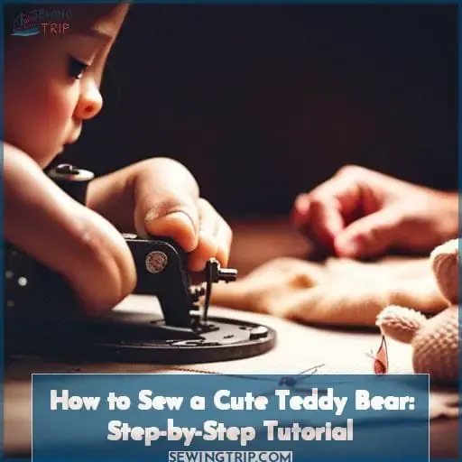 how to sewing bear