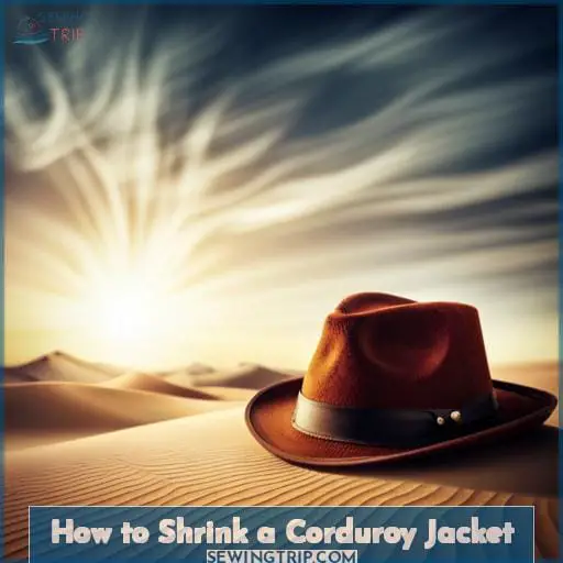 How to Shrink a Corduroy Jacket