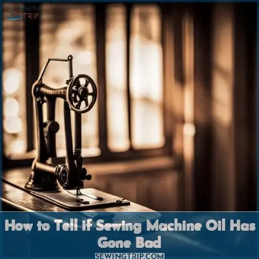 How to Tell if Sewing Machine Oil Has Gone Bad