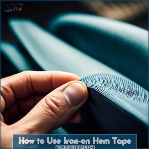 How to Use Iron-on Hem Tape