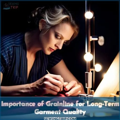 Importance of Grainline for Long-Term Garment Quality