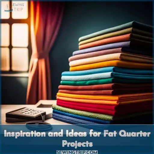 Inspiration and Ideas for Fat Quarter Projects