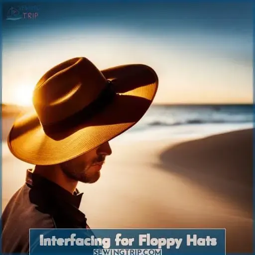 Interfacing for Floppy Hats