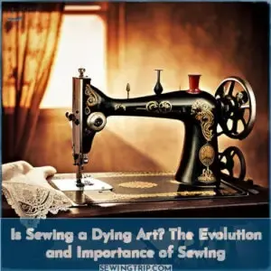 is sewing a dying art
