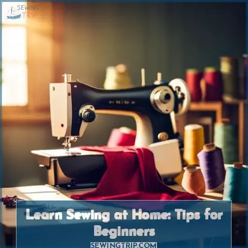 Learn Sewing at Home: Tips for Beginners